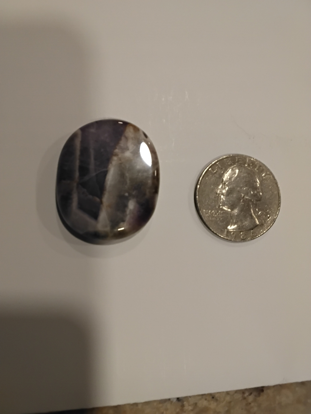 2/$15 Polished Purple Amethyst Stone Firm Price